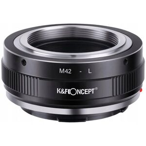 Kf Adapter K&f Do Aparatu Panasonic Sigma Leica L-mount Na Obiektyw M-42 M42 / Kf06.476 / M42-l