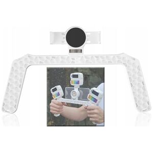 LensGo Uchwyt Grip Stabilizator do Telefonu Smartfona Telefon 3x Stopka ISO LensGo / L3 / Biały