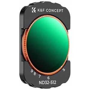Filtr Kf Filtr ND Szary Regulowany ND32-ND512 do DJI Osmo Pocket 3 HD MC Nano X K&F / KF01.2545