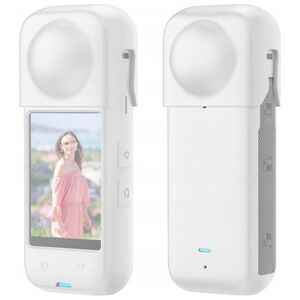 Osłona na obiektyw Puluz Dekielek Na Obiektyw + Obudowa Silikonowa Osłona Ochrona Do Insta360 X4 / X 4 / Pu985w