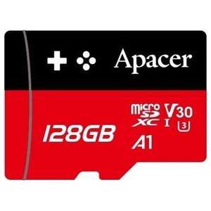 Karta Apacer Karta pamięci microSDXC Apacer Gaming 128GB (100/80 MB/s) Class 10 UHS-I U3 V30 A1