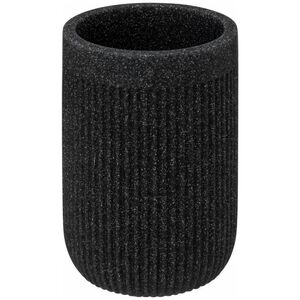 5five Pojemnik na szczoteczki do zębów, ONYX, łupek, Ø 7 cm