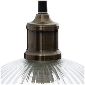 Lampa wisząca Atmosphera Lampa wisząca LAYE, przeźroczysta, Ø 20 cm