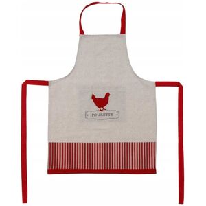 Secret de Gourmet Fartuch kuchenny POULETTE, bawełniany, 60 x 80 cm