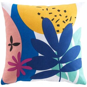 Douceur d`Interieur Bawełniana poduszka ozdobna z nadrukiem PAPAYA, 45 x 45 cm
