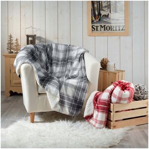 Douceur d`Interieur Firana gotowa SALINA, 140 x 240 cm, biała