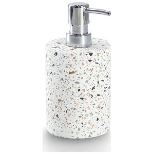 Dozownik do mydła Zeller Dozownik cementowy TERRAZZO, Ø 8,2 cm