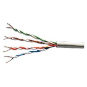 Digitus Kabel UTP kat.5E drut AWG 24/1 szara r.100 m (DK-1511-V-1 / A-DK-1511-V-1)