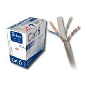 Alantec UTP drut 4x2 kat 6 wew 305m PVC - KIU6PVC305