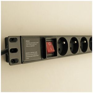 NetRack Listwa zasilająca 19'' 1U 230V/16A 8x typ E (125-19-02)