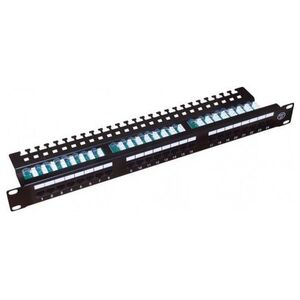 Alantec Patch panel 1U/19" UTP kat.5e 24 porty LSA (PK013)
