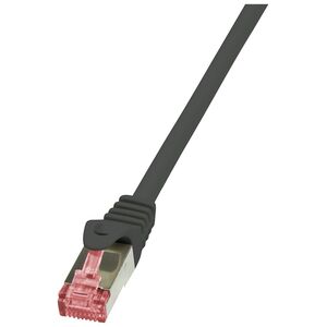LogiLink CAT 6 Patchcord S/FTP PIMF Czarny 2M (CQ2053S)