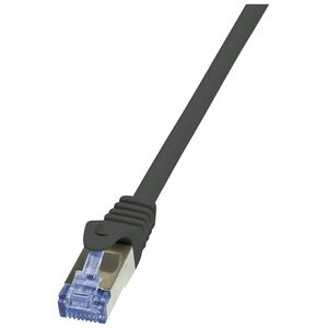 LogiLink CAT 6a Patchcord S/FTP Czarny 3m (CQ3063S)