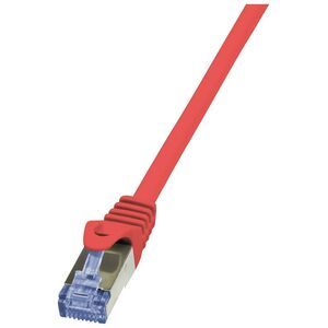 LogiLink Patchcord CAT6A S/FTP 5m Czerwony (CQ3074S)