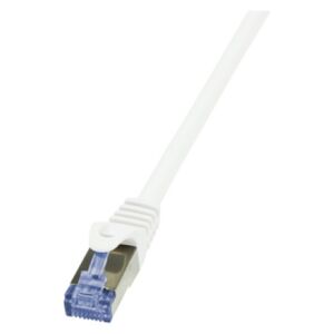 LogiLink Patchcord, CAT6A, S/FTP, PIMF, 1.5m, biały (CQ3041S)