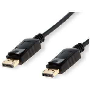 Kabel Savio DisplayPort - DisplayPort 1.8m czarny (SAVIO CL-85)
