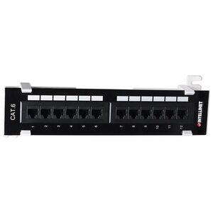 Intellinet Network Solutions Patch panel 19" 1U 12x RJ-45 UTP Cat.6 (560269)