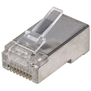 Intellinet Network Solutions Wtyk modularny RJ45 8P8C Cat5e STP na drut słoik 100szt. (790574)