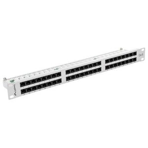 Lanberg Patch panel 1U 19" 48x RJ-45 Kat.6 Szary (PPU6-1048-S)