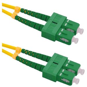 Qoltec Duplex SC/APC-SC/APC 9/125µm 1m (54005)