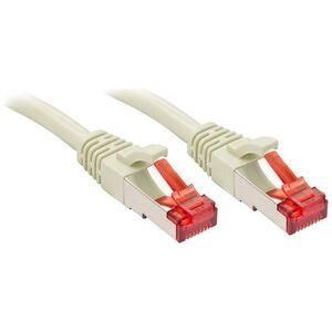 Lindy RJ-45/RJ-45 kat.6 S/FTP Szary 0.3m (47700)