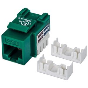 Intellinet Network Solutions Moduł Keystone CAT.6, UTP, RJ45, zaciskany, zielony (210638)