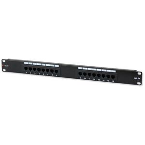 Techly Patch panel 19" 1U 16x RJ-45 Cat.5E UTP (022854)
