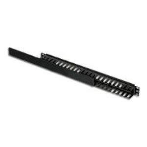 Alantec Organizator kabli 1U 19" z pokrywą maskującą (PK008)