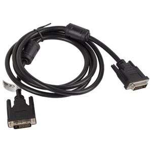 Kabel Lanberg DVI-D - DVI-D 1.8m czarny (CA-DVID-10CC-0018-BK)