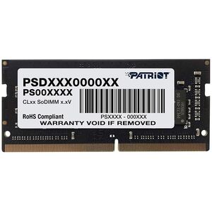 Pamięć do laptopa Patriot Signature, SODIMM, DDR4, 8 GB, 2400 MHz, CL17 (PSD48G240081S)