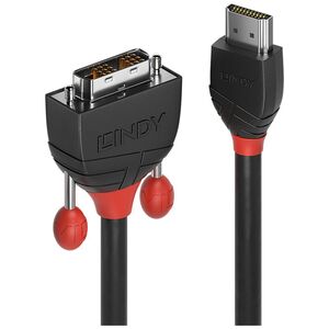Kabel Lindy HDMI - DVI-D 2m czarny (36272)