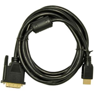 Kabel Akyga HDMI - DVI-D 1.8m czarny (AK-AV-11)