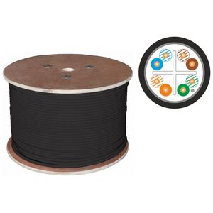 Alantec Kabel instalacyjny zewnętrzny, kat.6, 4x2x23AWG, 305m