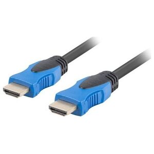 Kabel Lanberg HDMI - HDMI 4.5m niebieski (CA-HDMI-20CU-0045-BK)