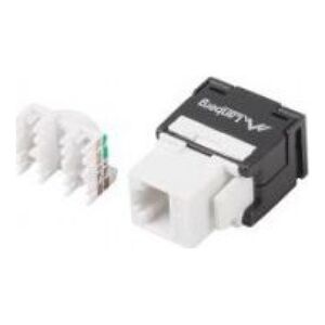 Lanberg Moduł keystone gniazdo beznarzędziowy RJ45 - LSA UTP kat.5e 180 stopni do puszki montażowej -KSU5-2000