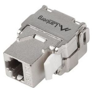 Lanberg Moduł keystone gniazdo beznarzędziowy RJ45 - LSA FTP kat.5e 180 stopni do puszki montażowej -KSF5-2000