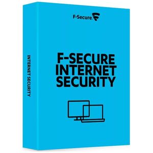 F-Secure Internet Security 3 urządzenia 12 miesięcy  (FCIPUP1N003E2)