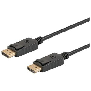 Kabel Savio DisplayPort - DisplayPort 3m czarny (SAVIO CL-137)