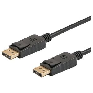 Kabel Savio DisplayPort - DisplayPort 2m czarny (SAVIO CL-136)