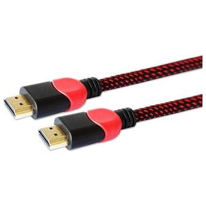 Kabel Savio HDMI - HDMI 3m czerwony (GCL-04)