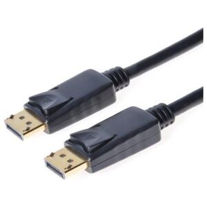 Kabel PremiumCord DisplayPort - DisplayPort 0.5m czarny (kport4-005)
