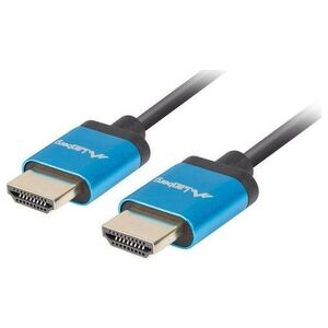 Kabel Lanberg HDMI - HDMI 1m niebieski (CA-HDMI-22CU-0010-BK)