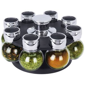 Excellent Houseware Stojak na PRZYPRAWY półka przyprawnik pojemniki 8x uniwersalny
