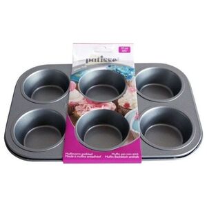 Patisse Forma do muffin 6 szt. 27 cm Silver Top uniwersalny