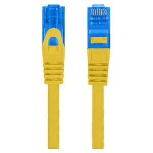 Lanberg PATCHCORD KAT.6A S/FTP LSZH CCA 1M ŻÓŁTY FLUKE PASSED LANBERG