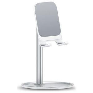 Stojak Usams USAMS Uchwyt biurkowy na telefon/tablet srebrny/silver ZJ048ZJ02 (US-ZJ048)