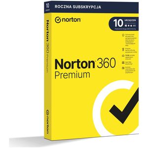 Norton 360 Premium 10 urządzeń 12 miesięcy  (21408749)