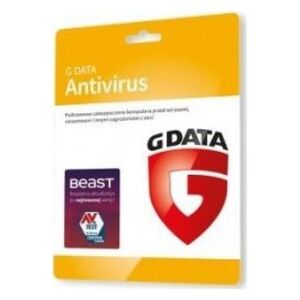 Gdata AntiVirus Card 2 urządzenia 12 miesięcy  (C1001KK12002)