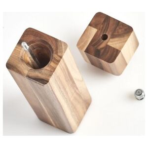 Młynek do przypraw Zeller Młynek do soli / pieprzu, akacja, 5 x 5 x 21,3 cm
