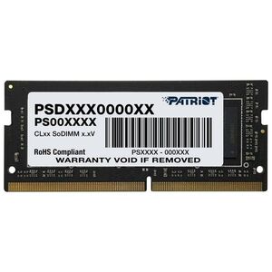 Pamięć do laptopa Patriot Signature, SODIMM, DDR4, 32 GB, 3200 MHz, CL22 (PSD432G32002S)